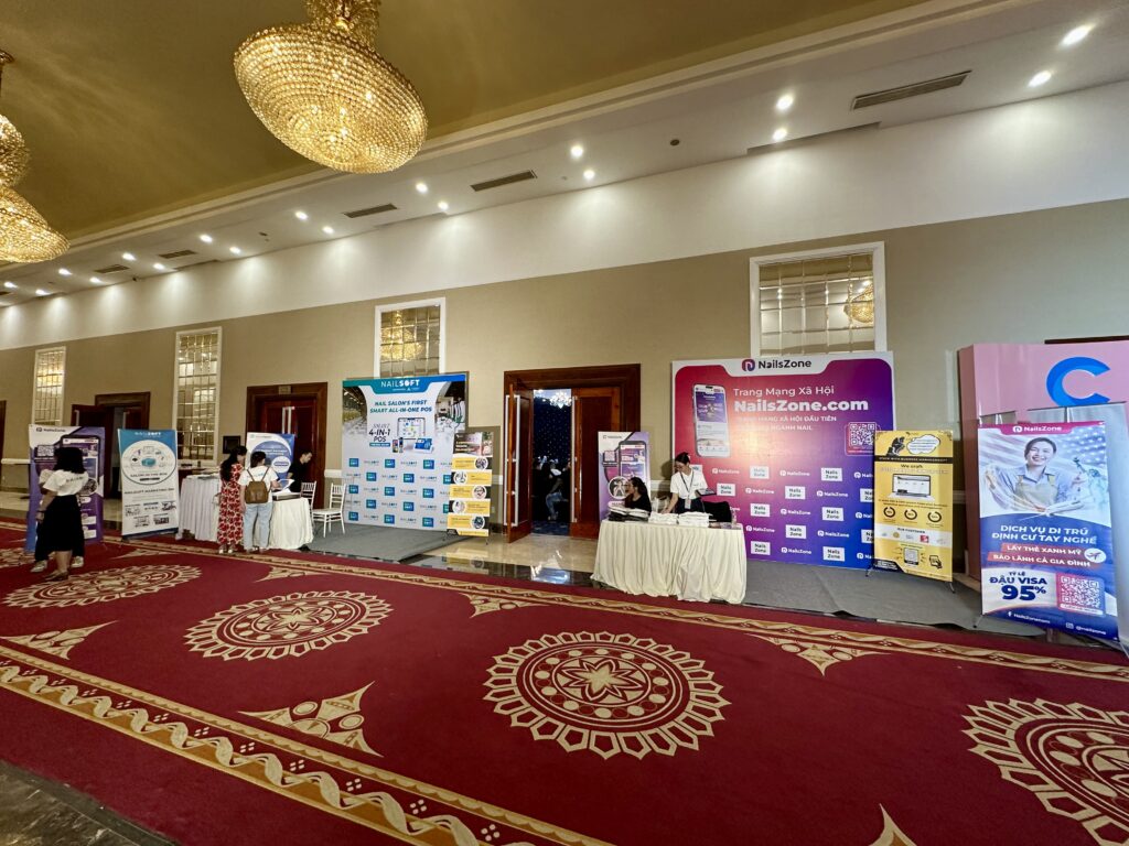 Nailsoft, Nailszone and Levinci participate in Nailympia Vietnam 2024
