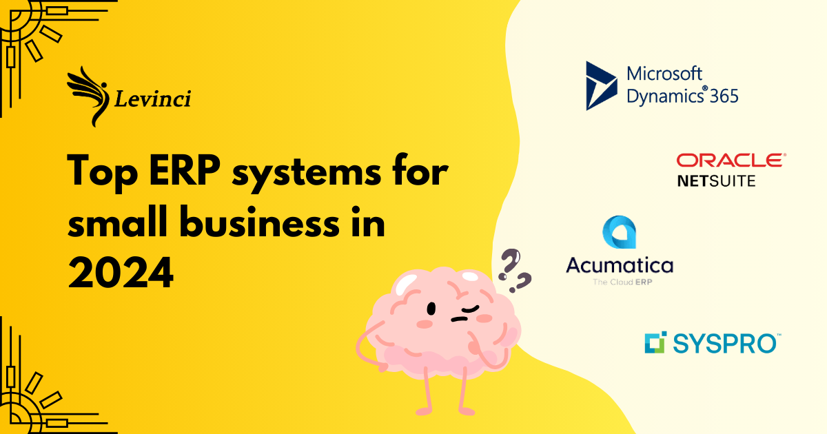 Top ERP systems for small business in 2024